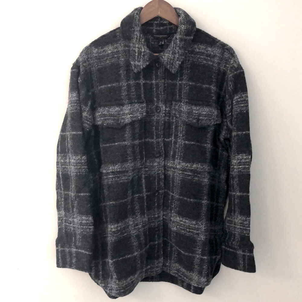 🦊 NWT Banana Republic Wool Blend Shacket